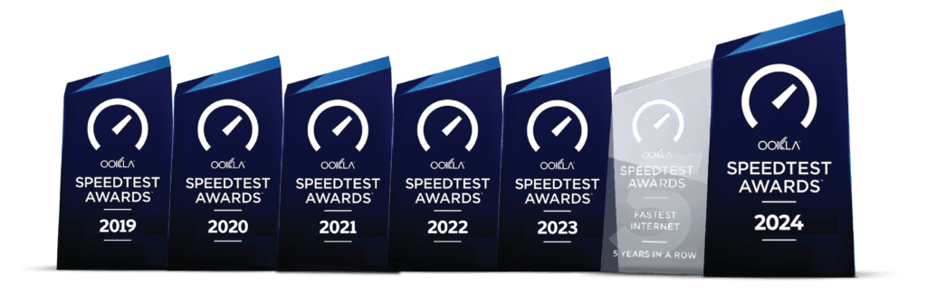 Premios speedtest award ganados por netlife gracias a su alta velocidad en internet